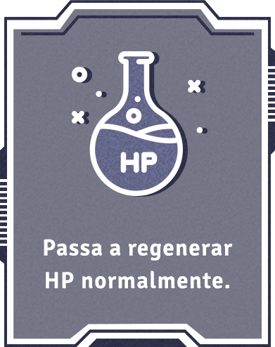 Cards HP - Passa a regenerar HP normalmente